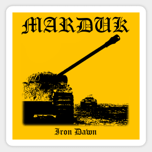 Marduk Iron Dawn | Black Metal Sticker